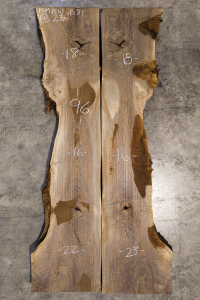 Oregon Black Walnut Bookmatch BMBW-1581