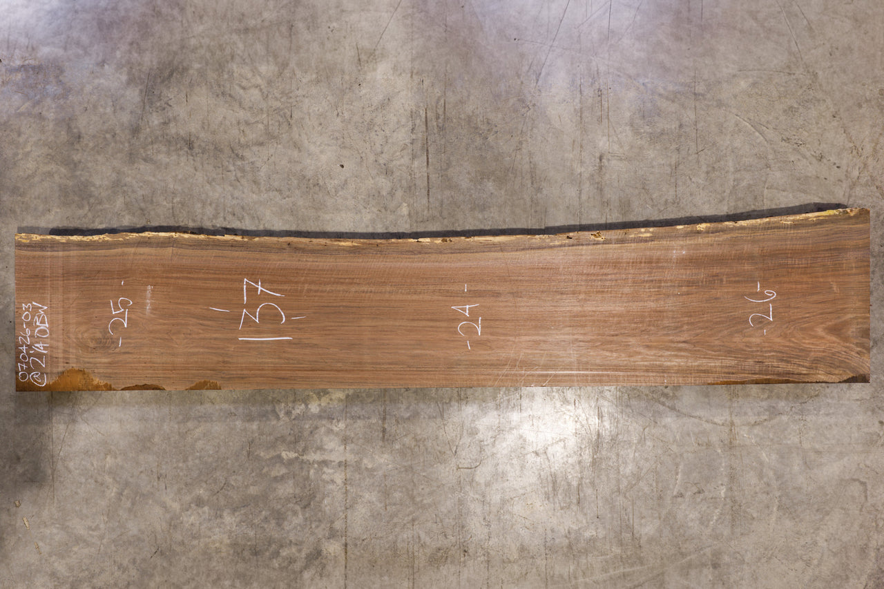 Oregon Black Walnut Slab 070426-03