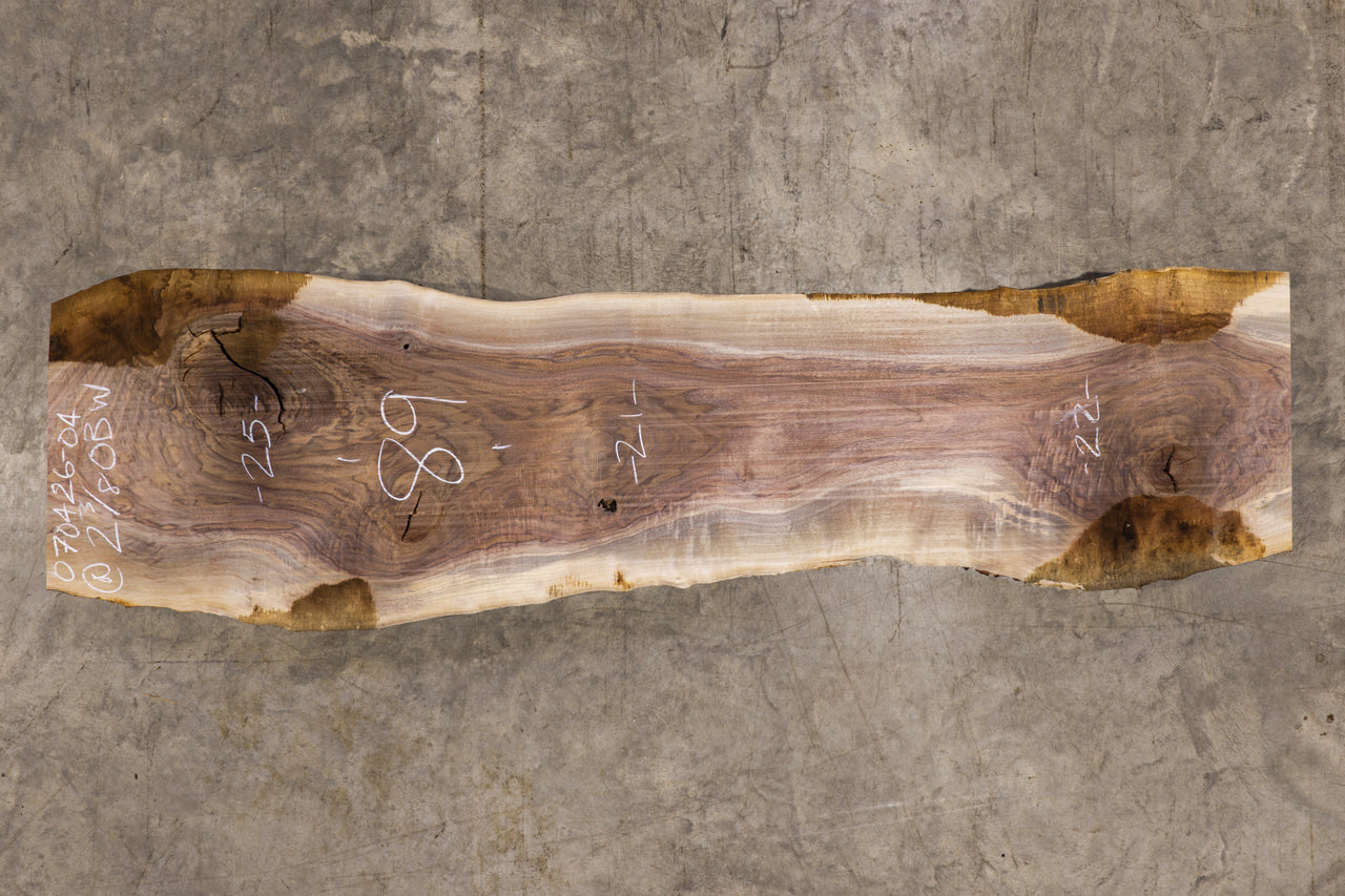 Oregon Black Walnut Slab 070426-04