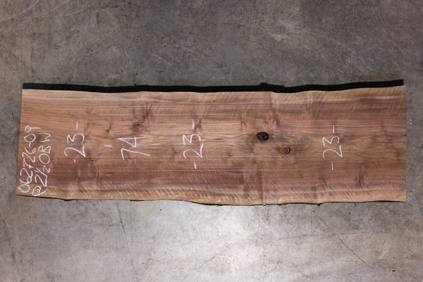 Oregon Black Walnut Slab 062726-09
