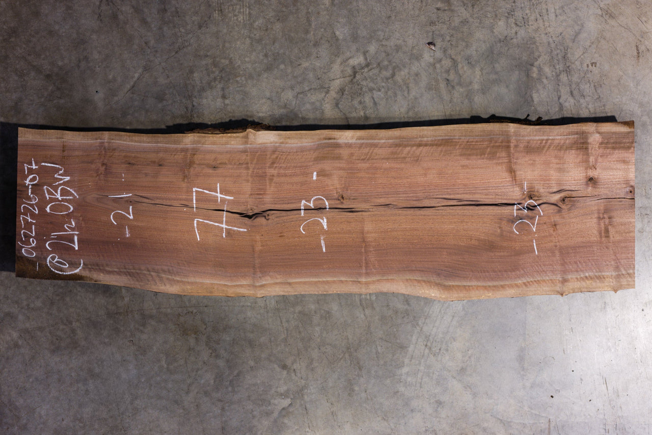Oregon Black Walnut Slab 062726-07