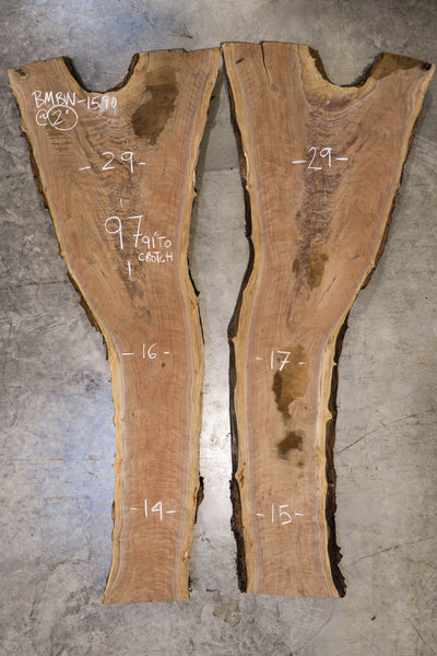 Oregon Black Walnut Bookmatch BMBW-1590