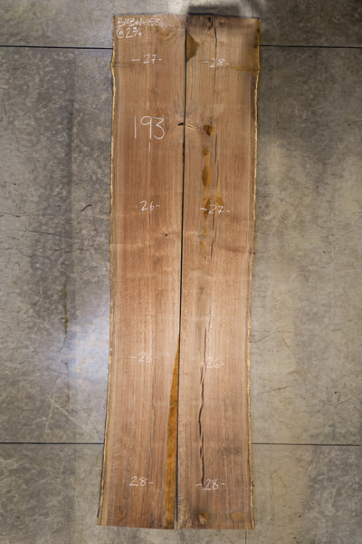 Oregon Black Walnut Bookmatch BMBW-1586