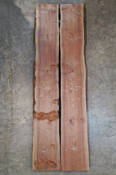 Oregon Black Walnut Bookmatch BMBW-1404