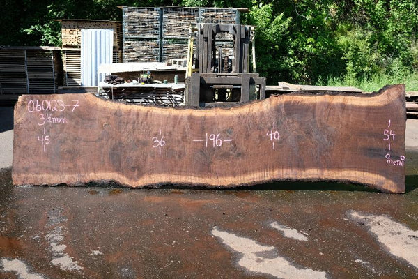 Oregon Black Walnut Slab 060123-07