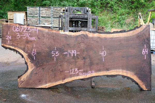 Oregon Black Walnut Slab 061723-04