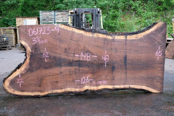 Oregon Black Walnut Slab 061723-09