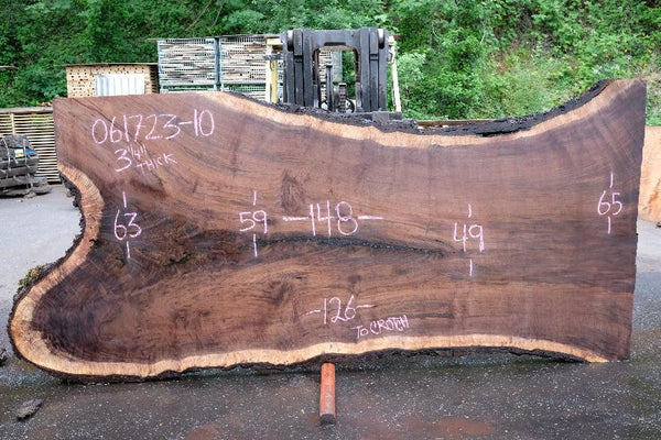 Oregon Black Walnut Slab 061723-10