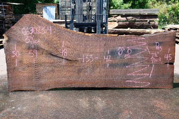 Oregon Black Walnut Slab 063023-04