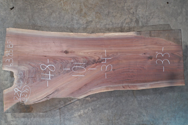 Oregon Black Walnut Slab 122920-06