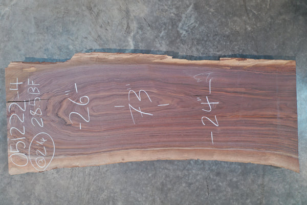 Oregon Black Walnut Slab 051222-04