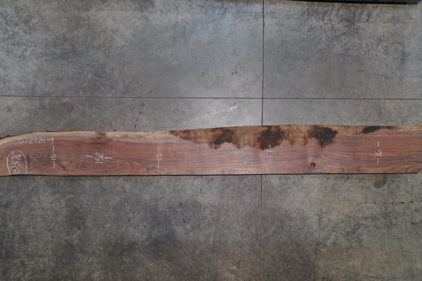 Oregon Black Walnut Mantle M072924-09