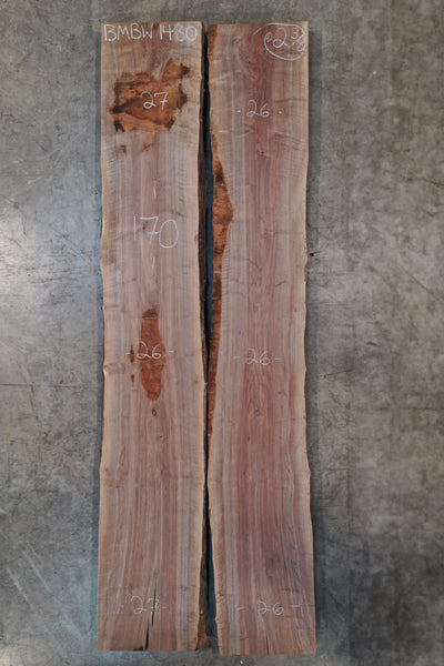 Oregon Black Walnut Bookmatch BMBW-1480