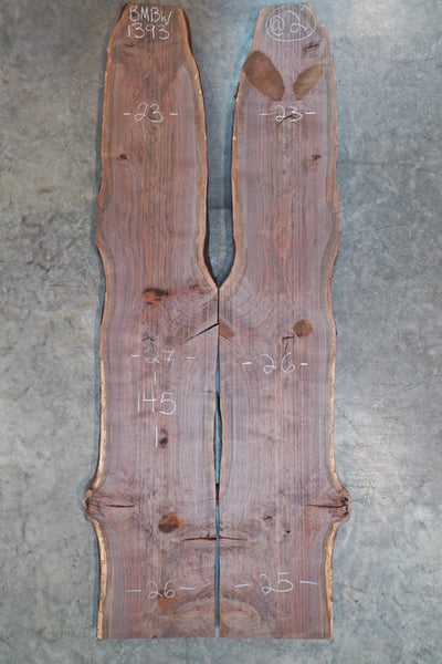 Oregon Black Walnut Bookmatch BMBW-1393