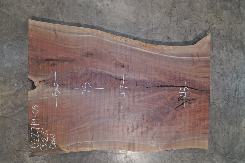 Oregon Black Walnut Slab 022719-05