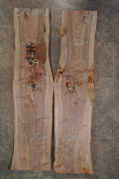 English Walnut Bookmatch BMEW 1493
