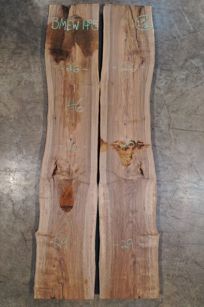 English Walnut Bookmatch BMEW 1495