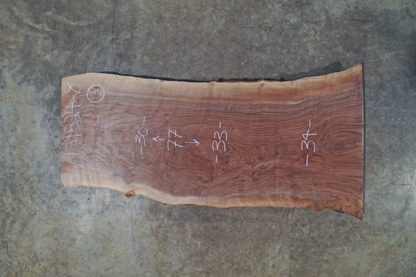 Oregon Black Walnut Slab 121524-08