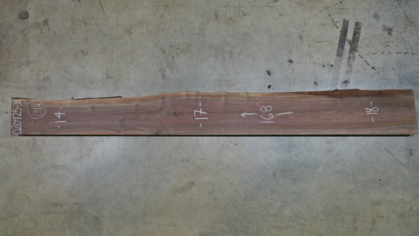 Oregon Black Walnut Slab 020925-38