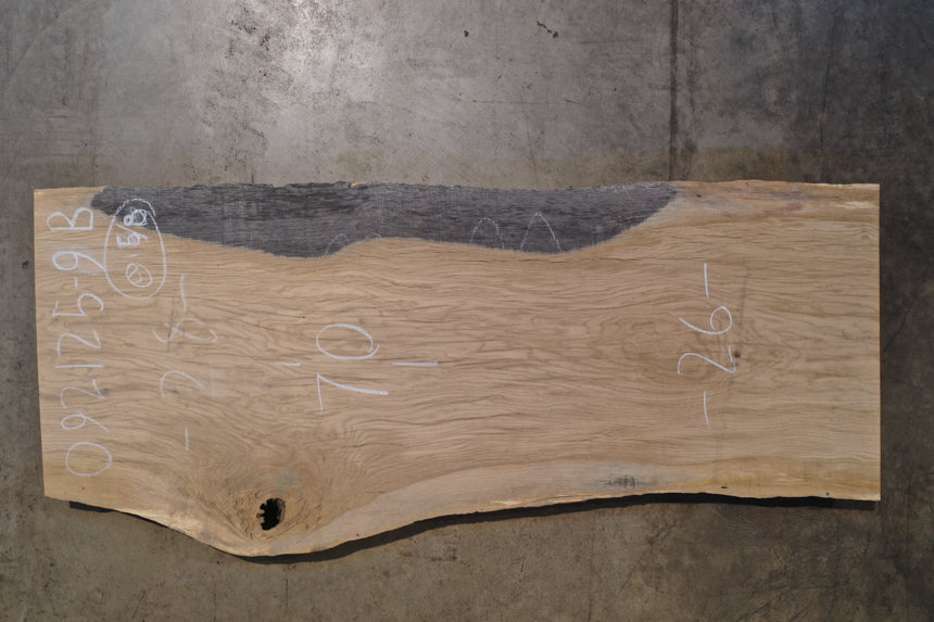 Oregon White Oak Slab 092125-09B