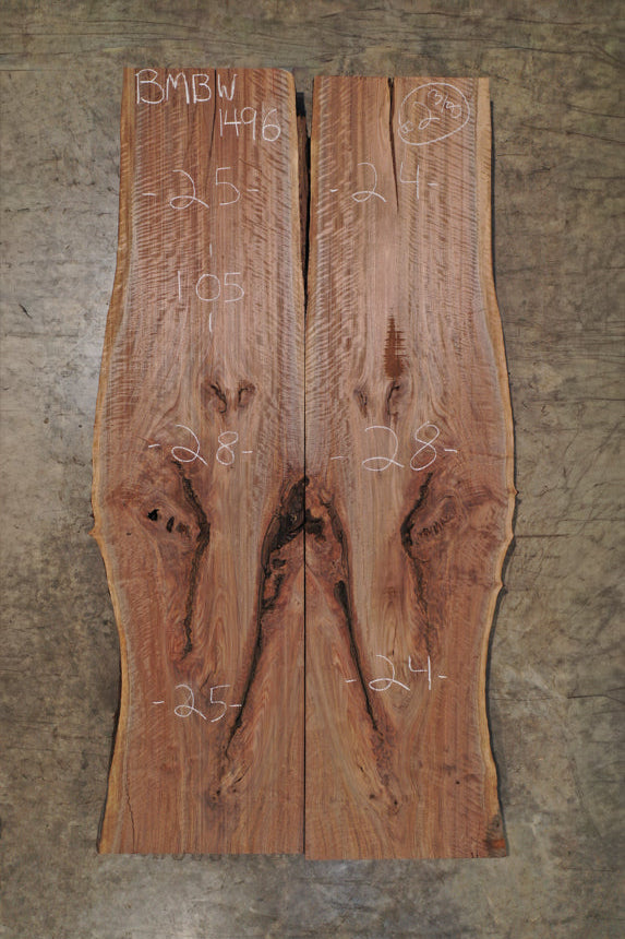 Oregon Black Walnut Bookmatch BMBW-1496