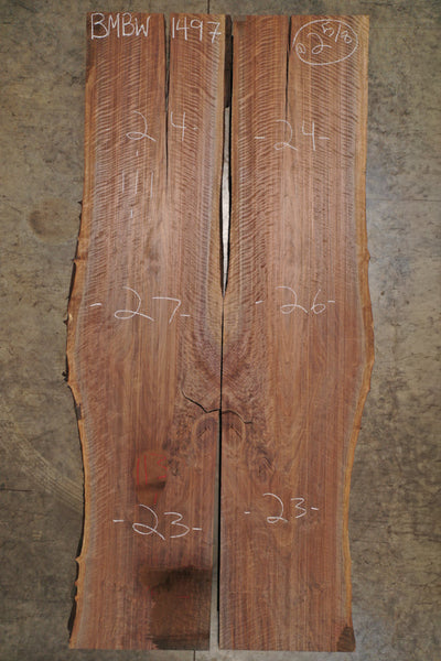 Oregon Black Walnut Bookmatch BMBW-1497