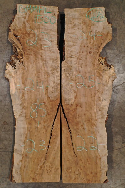 Big Leaf Maple Bookmatch BMMPL 1500