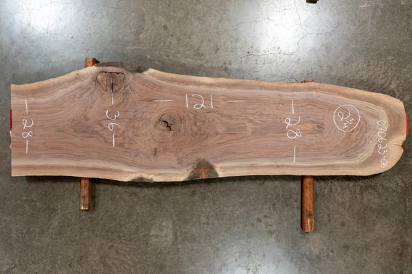 Oregon Black Walnut Slab 070623-06