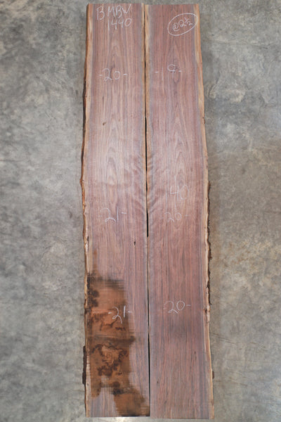 Oregon Black Walnut Bookmatch BMBW-1440