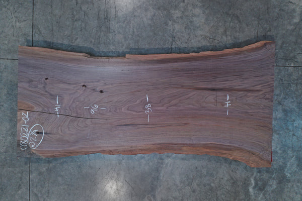 Oregon Black Walnut Slab 080221-02