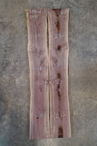 Oregon Black Walnut Bookmatch BMBW-1447