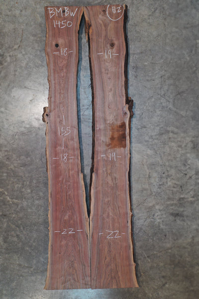 Oregon Black Walnut Bookmatch BMBW-1450