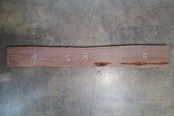 Oregon Black Walnut Slab 062225-1