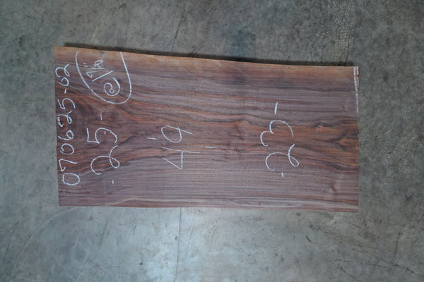 Oregon Black Walnut Slab 070625-2
