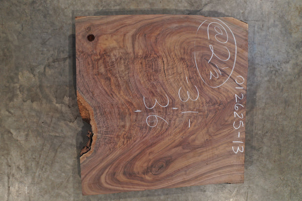 Oregon Black Walnut Slab 012625-13