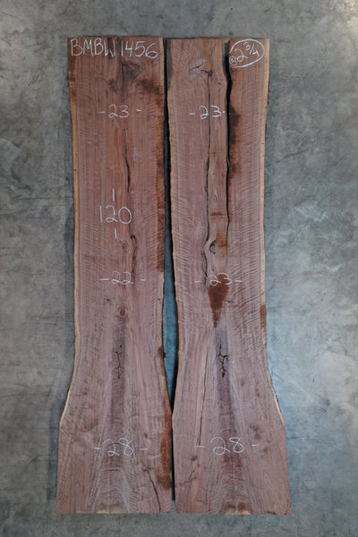 Oregon Black Walnut Bookmatch BMBW-1456