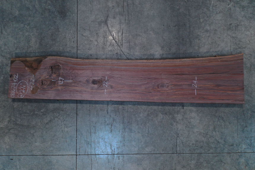 Oregon Black Walnut Slab 081624-02