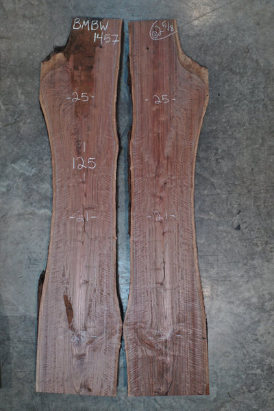 Oregon Black Walnut Bookmatch BMBW-1457