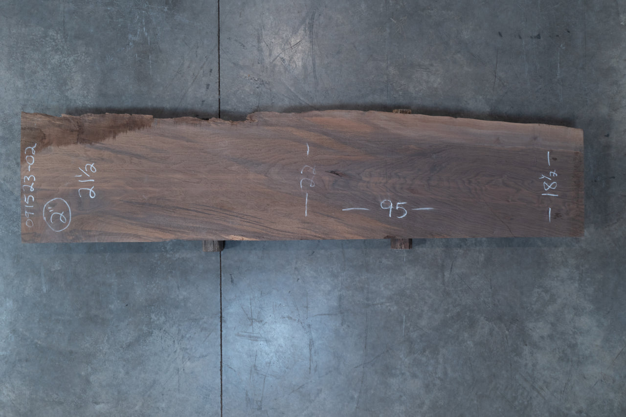 Oregon Black Walnut Slab 091523-02