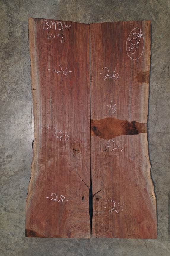 Oregon Black Walnut Bookmatch BMBW-1471