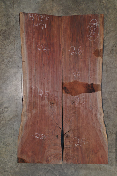 Oregon Black Walnut Bookmatch BMBW-1471