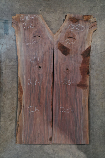 Oregon Black Walnut Bookmatch BMBW-1476
