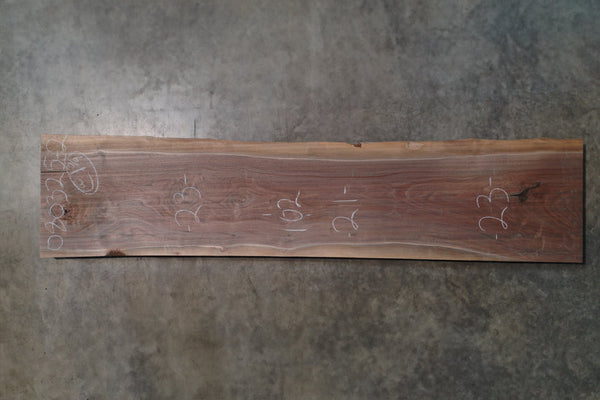 Oregon Black Walnut Slab 080325-2