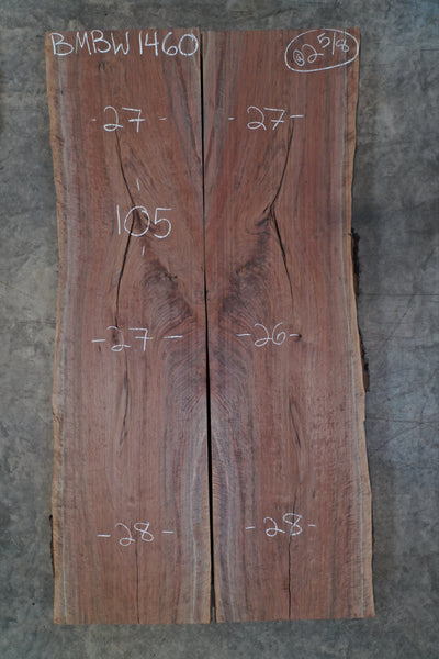 Oregon Black Walnut Bookmatch BMBW-1460