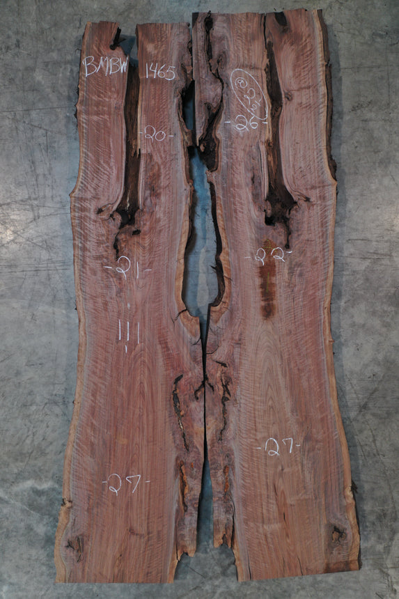 Oregon Black Walnut Bookmatch BMBW-1465
