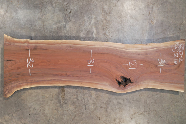 Oregon Black Walnut Slab 122920-02