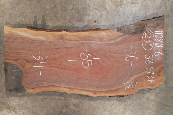 Oregon Black Walnut Slab 110818-06