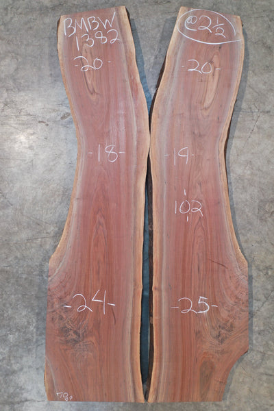 Oregon Black Walnut Bookmatch BMBW-1382
