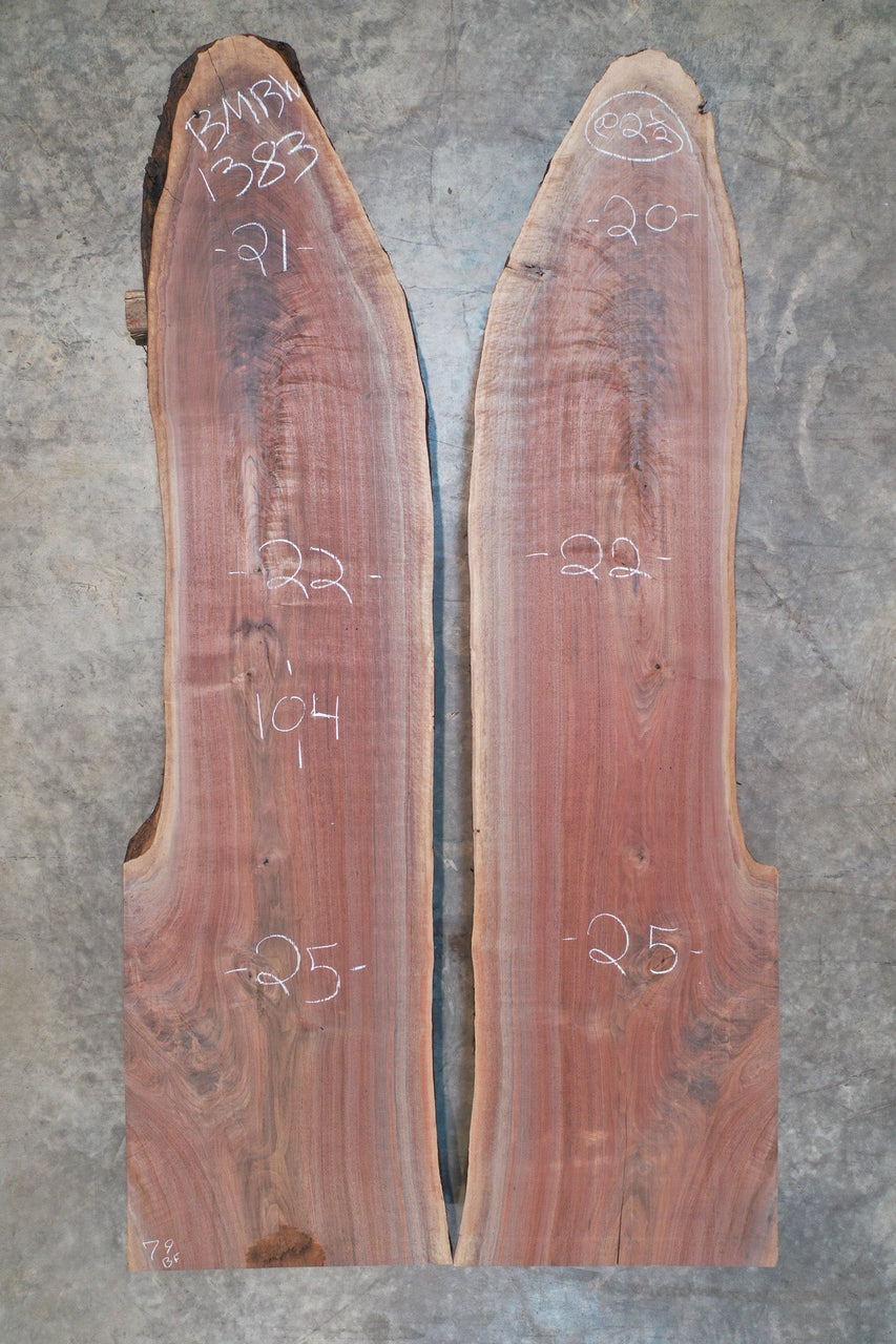 Oregon Black Walnut Bookmatch BMBW-1383