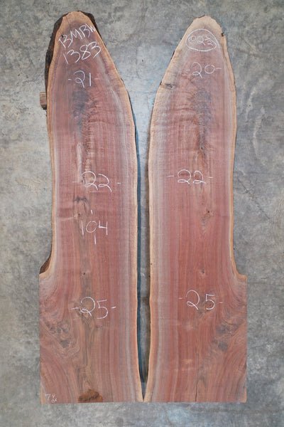 Oregon Black Walnut Bookmatch BMBW-1383